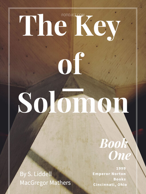 Cover image for Solomon's Key